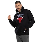 Blusão do Chicago Bulls NBA com Capuz NB564 PRETO