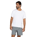 Camiseta Masculina Nike Manga Curta com Proteção UV Miler BRANCO