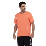 Camiseta Masculina Nike Manga Curta com Proteção UV Miler Salmao