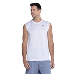 Camiseta Regata Masculina Nike Dri-Fit RLGD SL BRANCO/PRETO