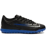 Chuteira Society Nike Phantom GX Club TF - Adulto PRETO/CINZA ESC