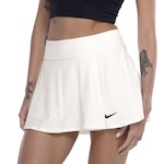 Short Saia Feminino Nike Court Dri-Fit Victory BRANCO/PRETO