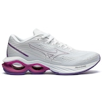 Tênis Mizuno Wave Creation 24 - Feminino BRANCO/ROXO