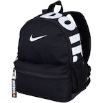 Mini Mochila Nike Brasilia JDI BKPK - 11 Litros PRETO/BRANCO