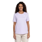 Camiseta Feminina Nike Manga Curta Sportswear Club Lilas