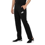 Calça Masculina Puma ESS Logo FL OP PRETO