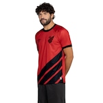 Camisa do Athletico-PR CAP I 23 Masculina Umbro Vermelho/Preto