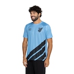 Camisa do Athletico-PR CAP II 23 Masculina Umbro AZUL/PRETO