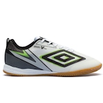 Chuteira Futsal Umbro V Bump Pro - Adulto BRANCO/PRETO