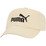 Boné Puma Aba Curva Strapback Ess Bb Cap No 1 Logo - Adulto BEGE