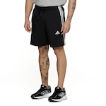 Bermuda adidas Masculina Chelsea 3 Listras PRETO/BRANCO