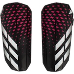 Caneleira adidas Predator Training - Adulto ROSA/BRANCO