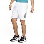 Bermuda Masculina adidas Tennis Club 3 Listras BRANCO