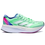 Tênis adidas Adizero Boston 11 - Feminino Verde Claro/Branco