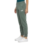 Calça Feminina Puma Essentials FL VERDE/BRANCO