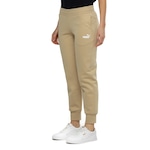 Calça Feminina Puma Essentials FL Bege/Branco