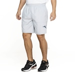 Bermuda Masculina Mizuno Run Bird CINZA CLARO