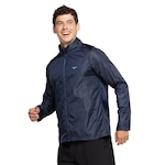 Jaqueta Masculina Mizuno Packable Focus AZUL ESCURO