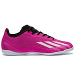 Chuteira Futsal adidas X Speedportal.4 22 - Adulto ROSA/BRANCO