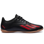 Chuteira Futsal adidas Deportivo II - Adulto PRETO/VERMELHO