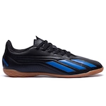 Chuteira Futsal adidas Deportivo II - Infantil PRETO/AZUL