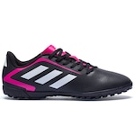 Chuteira Society adidas Artilheira VI - Adulto PRETO/ROSA