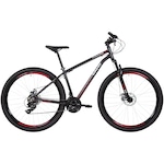 Bicicleta Caloi Vulcan - Aro 29 - Freio a Disco Mecânico - Câmbio Traseiro Shimano - 21 Marchas CINZA ESCURO