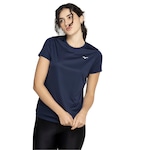 Camiseta Feminina Mizuno Manga Curta Energy AZUL ESCURO