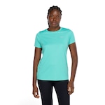 Camiseta Feminina Mizuno Manga Curta Energy VERDE