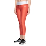 Calça Legging Feminina adidas Latin Colorblock VERMELHO