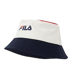 Chapéu Bucket Fila Letter DNA - Adulto AZUL ESC/VERMELHO