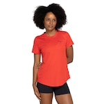 Camiseta Feminina Fila Manga Curta Sports II VERMELHO