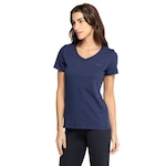 Camiseta Feminina Fila Manga Curta Basic AZUL ESCURO