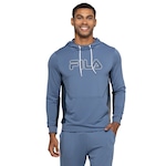 Blusão Masculino Fila com Capuz Sports Color II AZUL/AZUL ESC