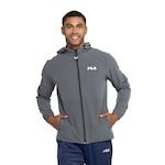 Jaqueta Masculina FIla com Capuz Sport Blend Preto Mescla