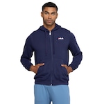 Jaqueta Masculina Fila com Capuz Classic Basic AZUL ESCURO