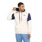 Blusão Masculina Fila com Capuz Colors BEGE