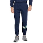 Calça Masculina Fila Color Block AZUL ESCURO