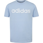 Camiseta adidas Infantil Logo Linear AZUL CLARO