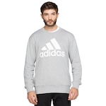 Blusão Masculino adidas Logo CINZA