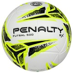 Bola de Futsal Penalty Rx 500 XXIII BRANCO/AMARELO