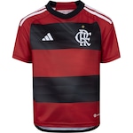 Camiseta do Flamengo adidas I - Infantil VERMELHO