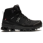 Bota On Running Cloudrock 2 Waterproof  Feminina PRETO/CINZA ESC