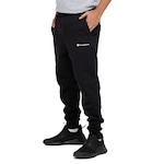 Calça de Moletom Masculina Champion Jogger Mini Scrip PRETO