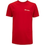 Camiseta Masculina Champion Manga Curta Mini Logo Script Ink VERMELHO