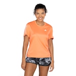 Camiseta Feminina adidas Manga Curta Own The Run LARANJA