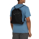 Gym Sack Oxer Básico PRETO/PRATA