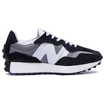 Tênis New Balance 327 V1 - Masculino PRETO/CINZA CLARO