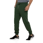 Calça de Moletom Masculina Oxer Travete Selado VERDE ESCURO