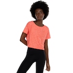 Blusa Cropped Feminina Oxer Duni Cava Raglan LARANJA